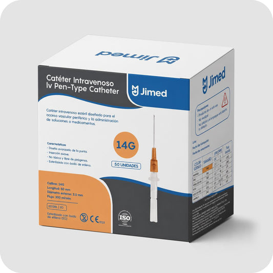CATÉTER INTRAVENOSO 14G