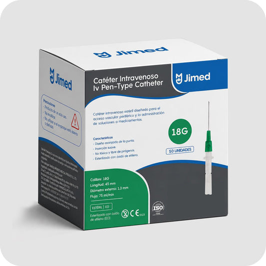 CATÉTER INTRAVENOSO 18G